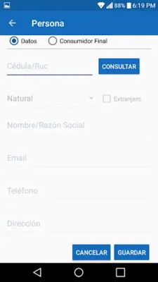 Contifico Orders android App screenshot 0